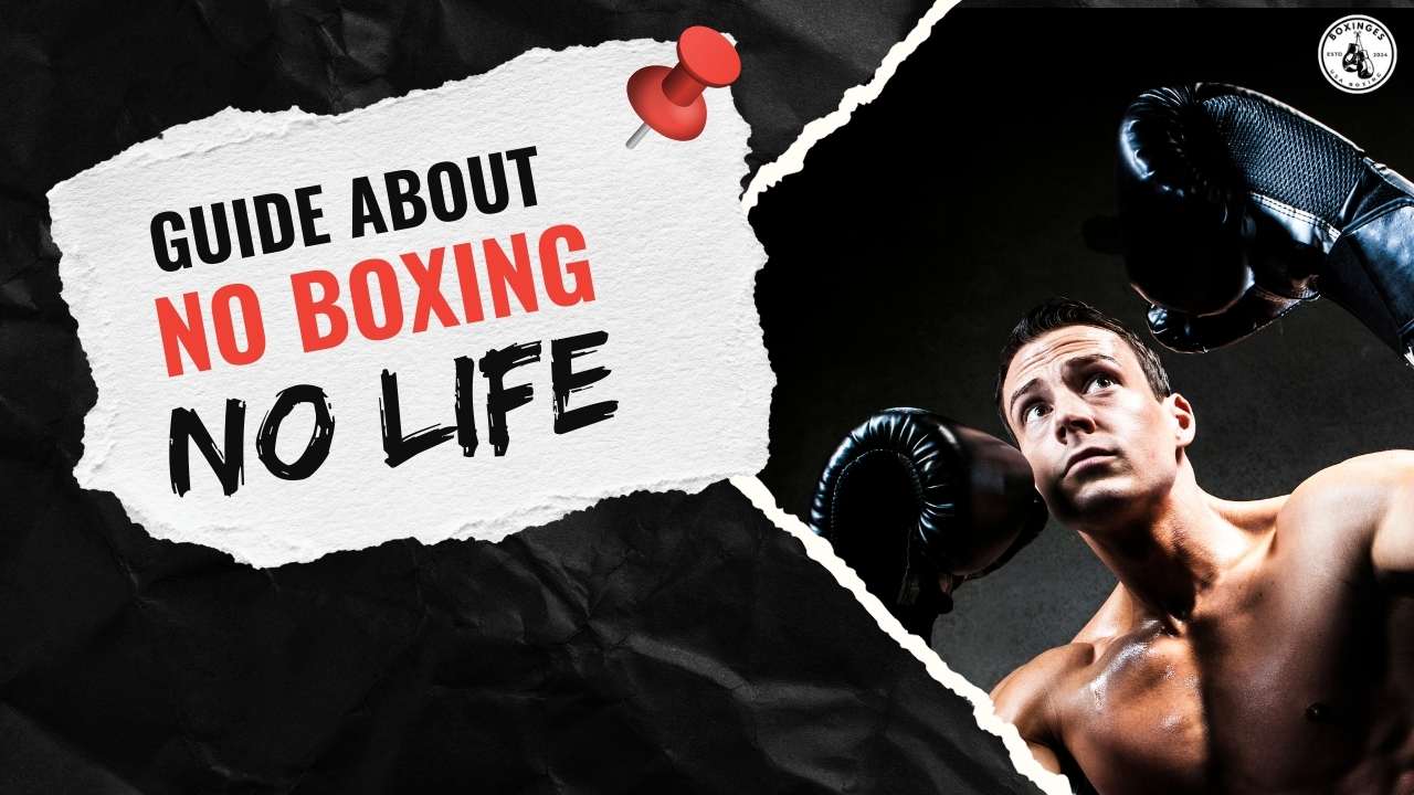 No Boxing No Life The Ultimate Fitness Regimen